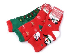                    Karácsonyi gyerek zokni szett - 3 db/csomag Gyermek zokni, mamusz