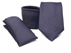    Prémium nyakkendő szett - Fekete aprómintás Szettek