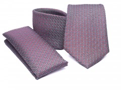    Prémium nyakkendő szett - Lazac aprómintás Nyakkendők esküvőre