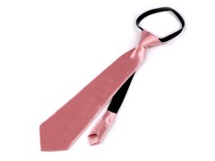 Szatén állítható nyakkendő - Púderózsaszín Női nyakkendők, csokornyakkendő