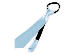 Szatén állítható nyakkendő - Világoskék Gyerek nyakkendők