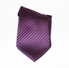                       NM classic nyakkendő - Sötétlila csíkos 