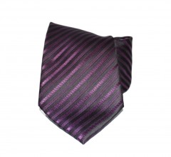                       NM classic nyakkendő - Sötétlila csíkos Csíkos nyakkendő