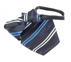   NM Állítható gyereknyakkendő - Kék csíkos 