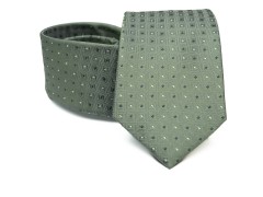    Prémium nyakkendő - Zöld pöttyös 