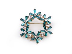 Bross csiszolt kövekkel 