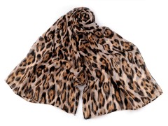 Női leopárd mintás sál 