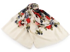 Női sál - Rózsa mintás 