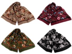 Női sál - Virágos 