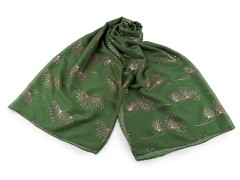 Női sál aranymintás 