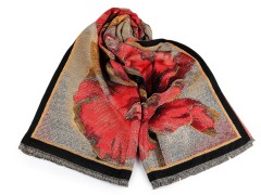       Téli sál rojtokkal - 70x185 cm 