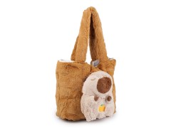      Műszörme kézi táska - 33x26 cm Gyerek táska, pénztárca