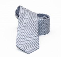                    NM slim szövött nyakkendő - Ezüst aprópöttyös 