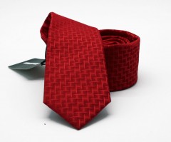                    NM slim szövött nyakkendő - Piros mintás 