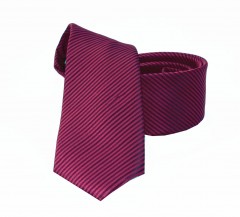                    NM slim szövött nyakkendő - Bordó csíkos 