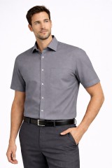                Newsmen r.u normál fit ing - Szürke 