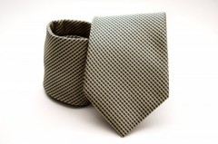 Prémium nyakkendő -  Sárga-fekete aprókockás Kockás nyakkendők