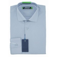                  Goldenland slim hosszúujjú ing - Szürke Egyszínű ing