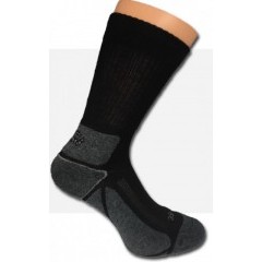 Komfort pamut zokni - Fekete-szürke 