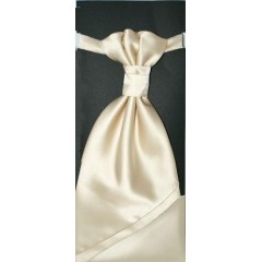          Goldenland francia nyakkendő,díszzsebkendővel - Ecru 